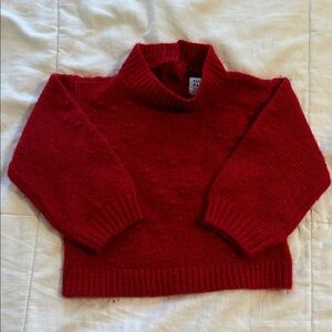 Baby GAP Red heart Sweater 18-24 months